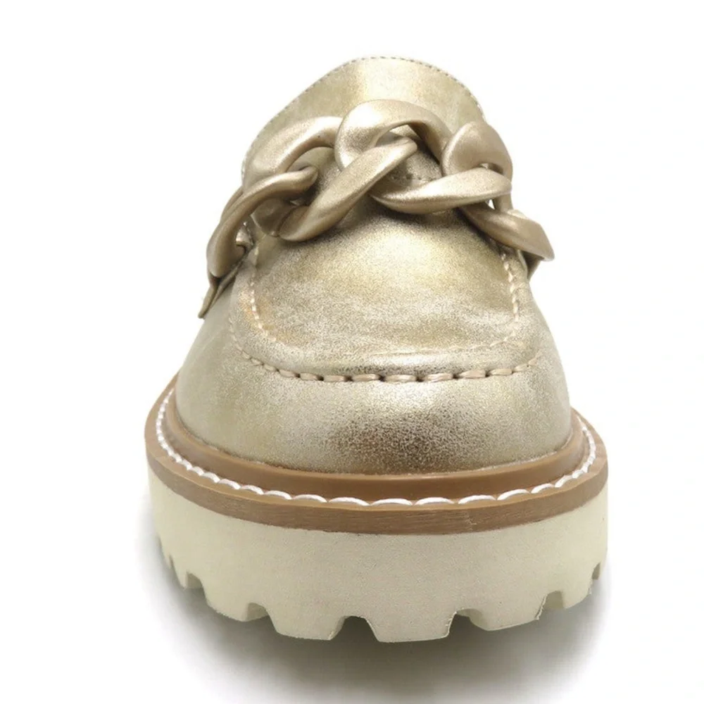 Pierre Dumas MORA-2 GOLD SHOES Size 6